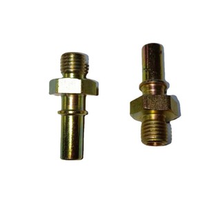 Tieyang Fuel Line Connector M12X1.5 9.89mm Metal <b>Quick</b> <b>Connect</b> Straight Through For Repair - Product Image 1