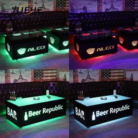 Mobili da bar Cool/discoteca/KTV/ night club/tavolo a led cubo narghilè mobili da salotto set da tavolo