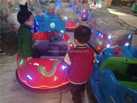 Offre Spéciale : Voiture Tamponneuse pour Enfants à Thème Dessin Animé avec Lumières LED, Fonctionnant sur Batterie, pour Parc d'Attractions