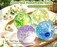 Jouets Squishies en forme de balle à presser, faits main, à remontée lente, jouets anti-stress, cadeaux, jouets doux en TPE, faible MOQ