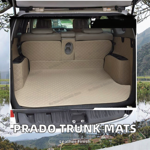 2025 nueva tendencia al por mayor 2011-2020 para Toyota Land Cruiser <span class=keywords><strong>Prado</strong></span> alfombrillas de cuero para coche forro de carga J150 Kits de alfombrillas - Product Image 3