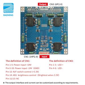 Chất lượng cao DZ-LP2490 LED liên tục hiện tại nguồn Đèn Nền ban điều khiển mô-đun cho 55 inch 75 inch LCD linh kiện điện tử - Product Image 3