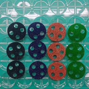 Cadran de montre OEM personnalisé avec logo, surface Starlight en Aventurine bleue, lumineux, 28,5 mm, pour NH34/NH35/NH36/4R35/4R36 - Product Image 3