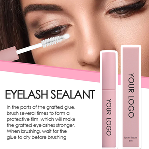 Sellador de pestañas con recubrimiento de pestañas, sellador de extensiones de pestañas de larga duración - Product Image 2