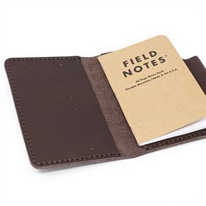 Housse de carnet multifonction A5 en cuir véritable classique, anti-odeur, robuste et rechargeable, pour journal et organiseur - Product Image 1