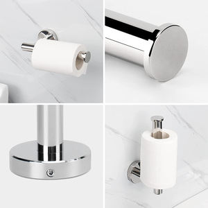 Accessori completi da bagno in acciaio inossidabile 304 di alta qualità set di accessori da bagno in metallo a buon mercato in Cina - Product Image 3