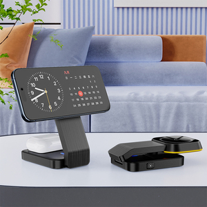 <span class=keywords><strong>Cargador</strong></span> inalámbrico Flexible15W Max con control de luz LED suave Estación de carga inalámbrica 3 en 1 para <span class=keywords><strong>iPhone</strong></span> <span class=keywords><strong>airpods</strong></span> e <span class=keywords><strong>iwatch</strong></span> - Product Image 5