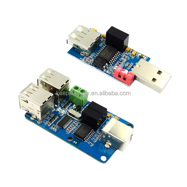 Stock New USB Isolation Module 4-way USB Isolator Coupling Protection Board ADUM3160