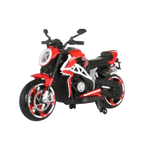 Sepeda Motor anak-anak terbaru 2024 12 V 550*2 Motor mobil siklus sepeda Motor anak laki-laki untuk 10 tahun