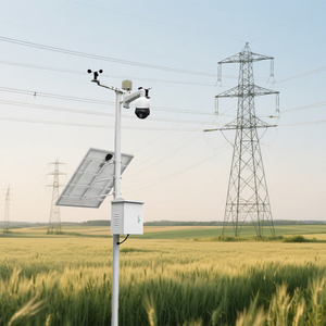 Estación Meteorológica Profesional Automática Inteligente Celular 4G <span class=keywords><strong>GSM</strong></span> para Agricultura Ambiental con Sensor de Viento, Solar, Pluviómetro, Sensor de Suelo y GPRS - Product Image 2