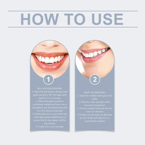 Hot Sale High Quality Silicone <strong>Dentures</strong> | Comfortable Aesthetic Smile Enhancement Dental Kit | Teeth Retouching &amp; Filling Braces - Product Image 4