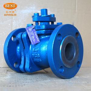 Q42P Edelstahl ANSI 150LB 304 316 JIS 10K 1,6mpa WCB manuelle Griffsteuerung PFA F46 F4 Fluor-Begriffsschalung Flansch-Kugelventil - Product Image 4