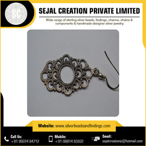 Handmade Jewelry 925 Sterling Silver S Shape <b>Earring</b> - Product Image 5