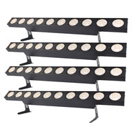 Nouvelle lumière de scène 10x50W COB Beam Light 2 en 1 Blanc chaud Blanc froid Pixel Sunstrip Led DMX512 IP33