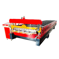Machine de formage et de pliage de tôles trapézoïdales en acier coloré pour toitures, machine IBR, machine de fabrication de tuiles en aluminium de Chine