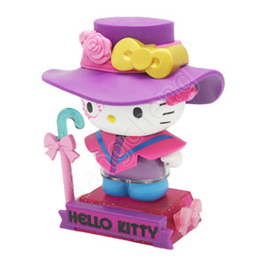 Figura Retrò di Dama Aristocratica Vittoriana con Cappello Viola, Pizzo e Ombrello a Rosa, Giocattolo a Sorpresa in Capsula <span class=keywords><strong>per</strong></span> Regali - Product Image 3