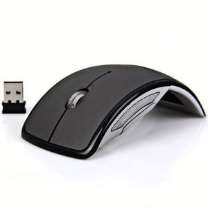 เมาส์ไร้สายแบบพับได้ 2.4g เมาส์คอมพิวเตอร์ออปติคอล USB พื้นผิวด้านเมาส์ตามหลักสรีรศาสตร์แบบพับได้อุปกรณ์เสริมแล็ปท็อป - Product Image 6