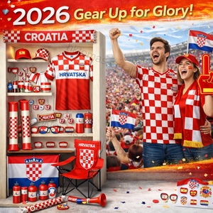 Artículos Promocionales para Eventos Deportivos, Kit para Fanáticos: Sudadera con Capucha, Gorra, Mochila, Botella, Toalla Refrigerante, Cordón, Llavero, Bandera para Engajamiento con el Público - Product Image 4
