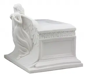 Polyresin/Resina Ebros Cielo Legato In Aumento di <span class=keywords><strong>Angelo</strong></span> Cremazione Urn Statua di Fondo di Carico Funerale di Alimentazione <span class=keywords><strong>Ali</strong></span> Di Un <span class=keywords><strong>Angelo</strong></span> Memoriale - Product Image 1