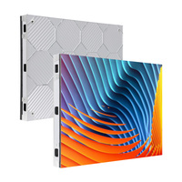 P3.91 a mené l'affichage mené d'intérieur P1.25 P1.86 P2.5 P3.076 640x480 HD 16:9 centre commercial 3D géant LED affichage d'écran de mur visuel