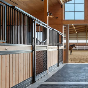 Establo Económico para Caballos, Estructura <span class=keywords><strong>de</strong></span> Acero y Bambú para Uso en <span class=keywords><strong>Granjas</strong></span> <span class=keywords><strong>de</strong></span> Caballos, Perros, Conejos y <span class=keywords><strong>Cerdos</strong></span>, con 1 Año <span class=keywords><strong>de</strong></span> Garantía - Product Image 4