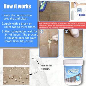 Polyurethane <b>Waterproof</b> Coating High Performance Durable Eco-Friendly High Strength Liquid for Roof Floor Wall Indoor Outdoor - Product Image 3