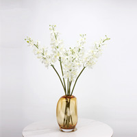 AR-1035 ZUOYI Real Touch Dendrobium Fleur D'hortensia Artificielle Petites Fleurs De Phalaenopsis Pour La Maison