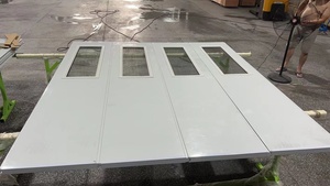 2025 mỹ hiện đại cách nhiệt 9x7 khu dân cư trên không thép cửa nhà để xe 9x7 cửa sổ Nắp cắt cho biệt thự hoàn thành bề mặt - Product Image 5