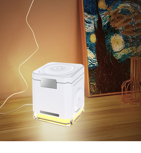 Estación de Carga Inalámbrica Plegable 4 en 1 con Luz Nocturna LED, Base de Carga Rápida de 15W para <span class=keywords><strong>iPhone</strong></span>, AirPods y <span class=keywords><strong>Apple</strong></span> <span class=keywords><strong>Watch</strong></span> - Product Image 2