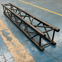 Kkmark TUV Certificado Durable K34 290x290mm Negro Cuadrado Espiga Concierto Escenario iluminación Aluminio Truss para eventos