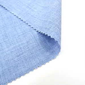 服装用人造丝粘胶面料100% 人造丝4向弹力粘胶编织平纹面料质量好
