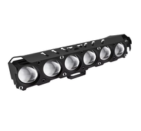 Mini Faro de Trabajo LKT con 3 Lentes, Focos LED para Motocicleta, Faro Delantero, Luz Antiniebla, Bombilla DRL para Auto, Camioneta, SUV ATY, 1 Año de Garantía