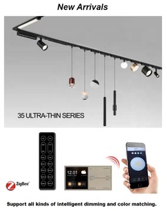 Nhà Máy Giá góc có thể điều chỉnh nhôm sắt Đường Sắt Đèn sân khấu hệ thống COB Tracklight nam châm 20 wát LED ánh sáng theo dõi - Product Image 6