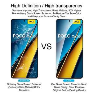 Verre trempé HD pour Xiaomi POCO C40 C55 C61 X7 F6 X6 X5 X4 F5 Protecteur d'écran pour Xiaomi 15 14T 13 13T 12 11 10 9 8 <span class=keywords><strong>Pro</strong></span> Film - Product Image 4