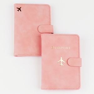 Cartera de Viaje de Cuero PU con Bloqueo RFID y Múltiples Ranuras para Tarjetas, Diseño Lindo y Porta Pasaportes - Product Image 4