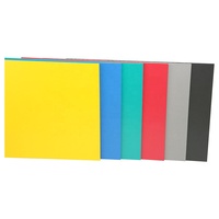 Panneau en mousse PVC sans PVC personnalisé de 1 à 5 mm pour impression UV, disponible en différentes couleurs avec service de découpe