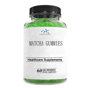 Gomitas de Suplementos Herbales, Gomitas de Matcha, Procesamiento OEM Personalizado - Product Image 1