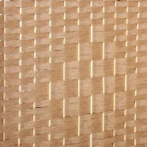 Gute Wahl hand gewebte Pflanzen faser und schöne faltbare billige Raumteiler mit Holzrahmen - Product Image 2
