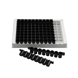 Microwell tấm <span class=keywords><strong>Elisa</strong></span> <span class=keywords><strong>96</strong></span> cũng tấm có thể tháo rời cho <span class=keywords><strong>Elisa</strong></span> microplate đọc màu đen - Product Image 1