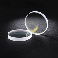 Lentille Biconvexe/Plano-Convexe de Collimation et de Focalisation Laser en Verre Optique YAG 1064nm avec Revêtement AR, Personnalisée de 1 à 50 mm