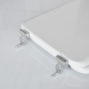 Couvre-siège de toilette moderne compatible Globo Clio Vase, à dégagement rapide, fermeture douce, en plastique PP durable et urée UF pour salle de bain - Product Image 2