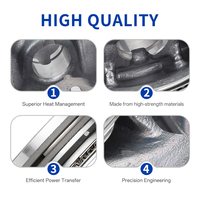 Kit de segments de piston, vilebrequin et arbre à cames MANERI 04E107065BS 04E107065FL pour VW EA211 1.4 TSI STD 025 050