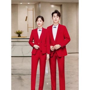 Unisex Black Long Sleeve Suit Jacket Shirt Vest Pants Skirt Anti Wrinkle Business Suits For Commute Adult Worsted Fabric - Product Image 2