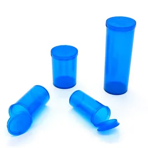 Plastic Pop Top Container Rx Medicine Pop Top Drug Container Bottle