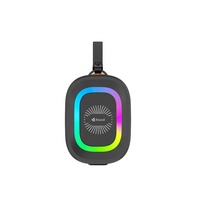 Enceinte Bluetooth Portable Sans Fil 10W, Batterie 1800mAh, Lumière RGB, Prise en Charge Carte TF, Logo OEM, Vente en Gros B2B, En Stock