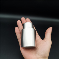 Meilleure vente en gros en métal inoxydable pompe presse créative personnalisée ancre verre bouteille de vin bouchon blanc personnalisé vide bouchon vin