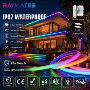 Striscia LED COB SPI WS2811 ad Alta Densità, Illuminazione Digitale RGBCW Impermeabile IP67 - Product Image 5