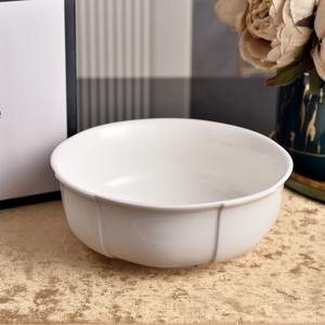 Vente en gros Allemagne – Ensemble de vaisselle domestique en céramique blanche pure style Rococo, comprenant des bols à riz - Product Image 1