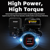 Moteur à essence robuste LC192F, résistant aux hautes températures, idéal pour le travail en milieu désertique, pour compacteur de plaques et pompe à eau, fonctionnement 24h/24