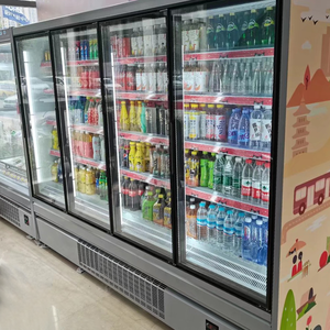Thương mại dọc tủ lạnh tủ siêu thị multideck hiển thị Máy làm lạnh tủ lạnh - Product Image 6